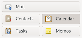 Switcher layout when a new message has arrived